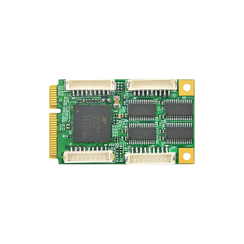 LRUA8254 Mini PCIe x1 四口RS232串口卡