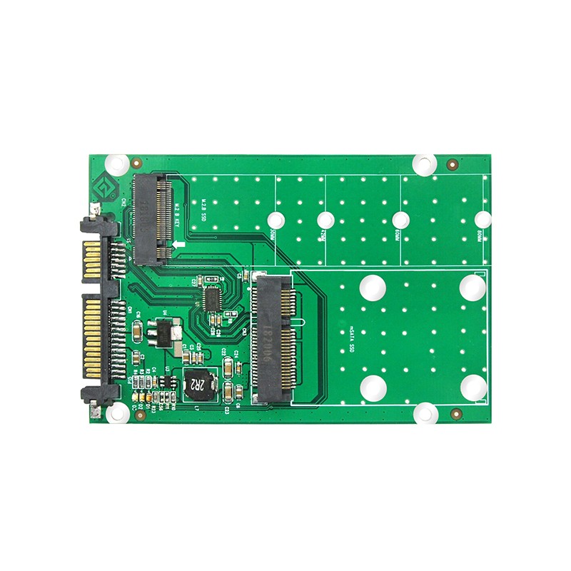 LRFC1512 SATA to mSATA & M.2 NGFF Connector Adapter