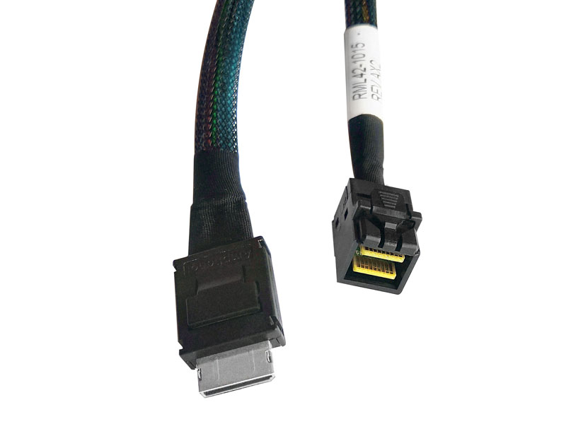OCULINK SFF-8612 to Mini SAS SFF-8643 Cable-1M