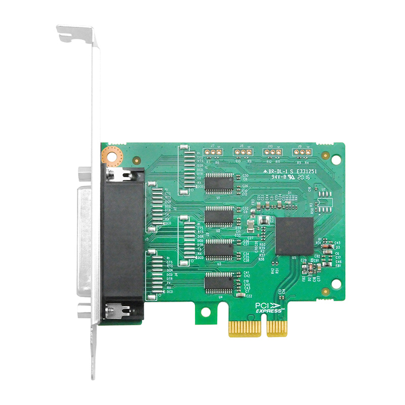 LRUA9254 PCIe x1 四口RS232串口卡