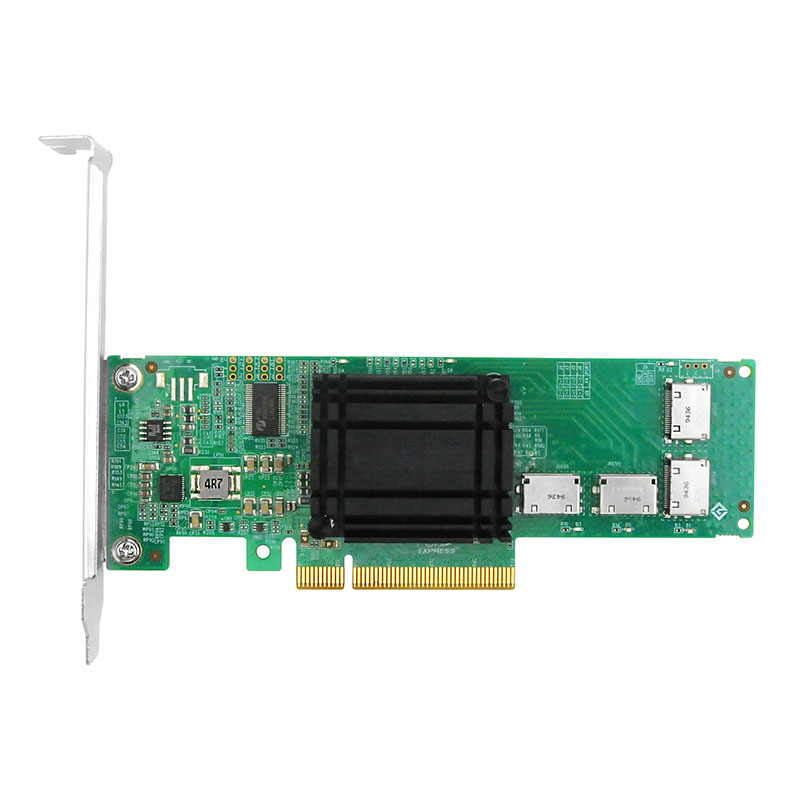 LRNV9224-4I PCIe x8 转 四口U.2 Oculink