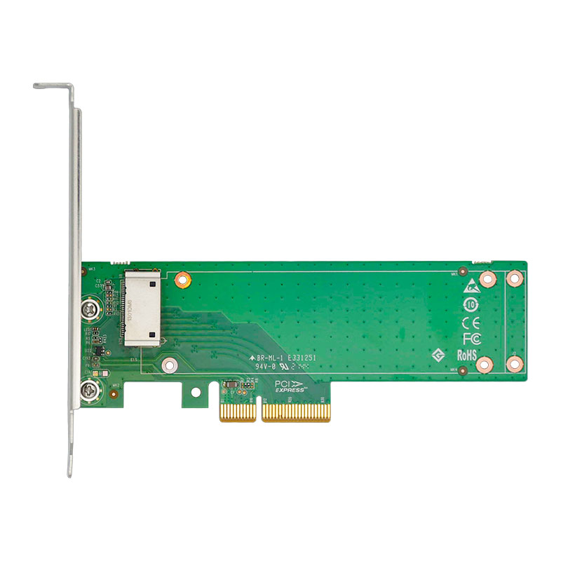LRNV9EN4 PCIe 4.0 x4 to NVMe EDSFF 1U short E1.S Adapter