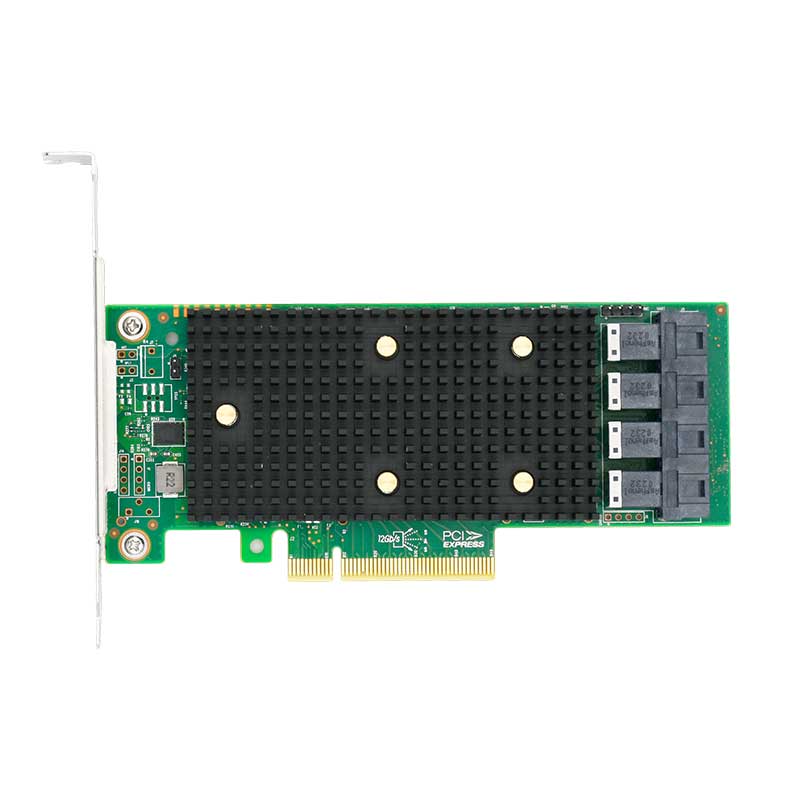 LRTM9C16-16I PCIe x8 to 16 Port SAS/SATA/NVMe HBA Expansion Card