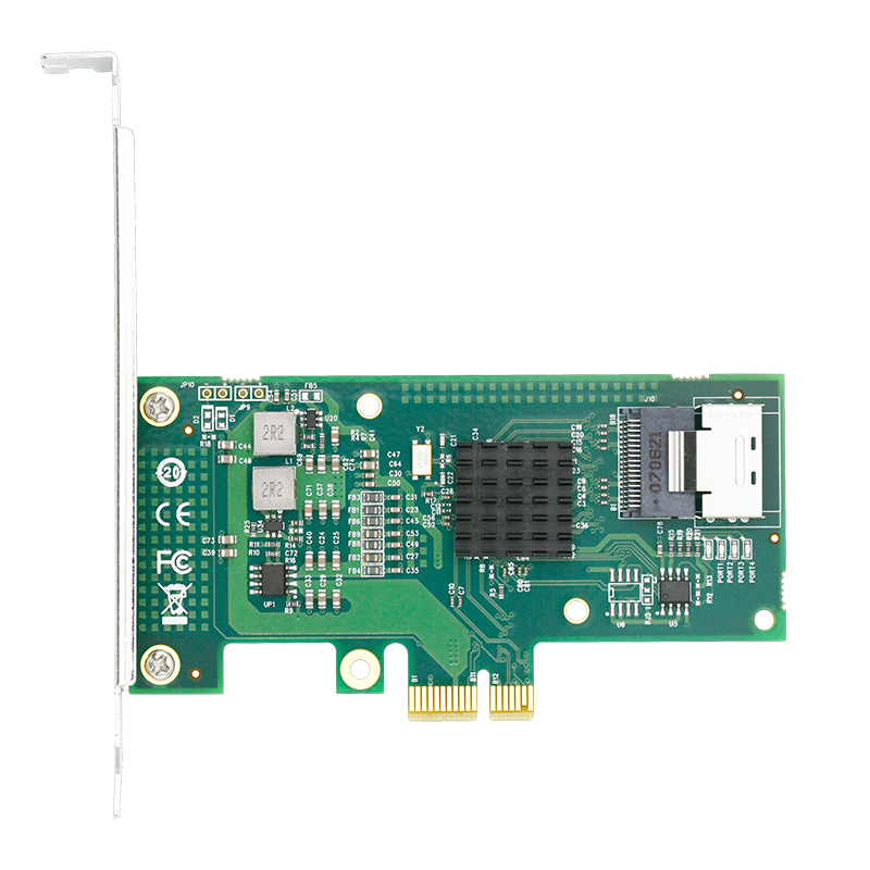 LRST9615-4I PCIe x1 to 4-Port SATA 3.0 Expansion Card