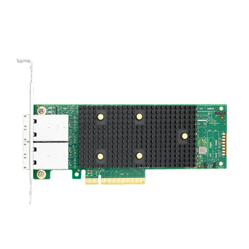 LRTA9C24-16E PCIe x8 转 16口SAS/SATA3扩展卡