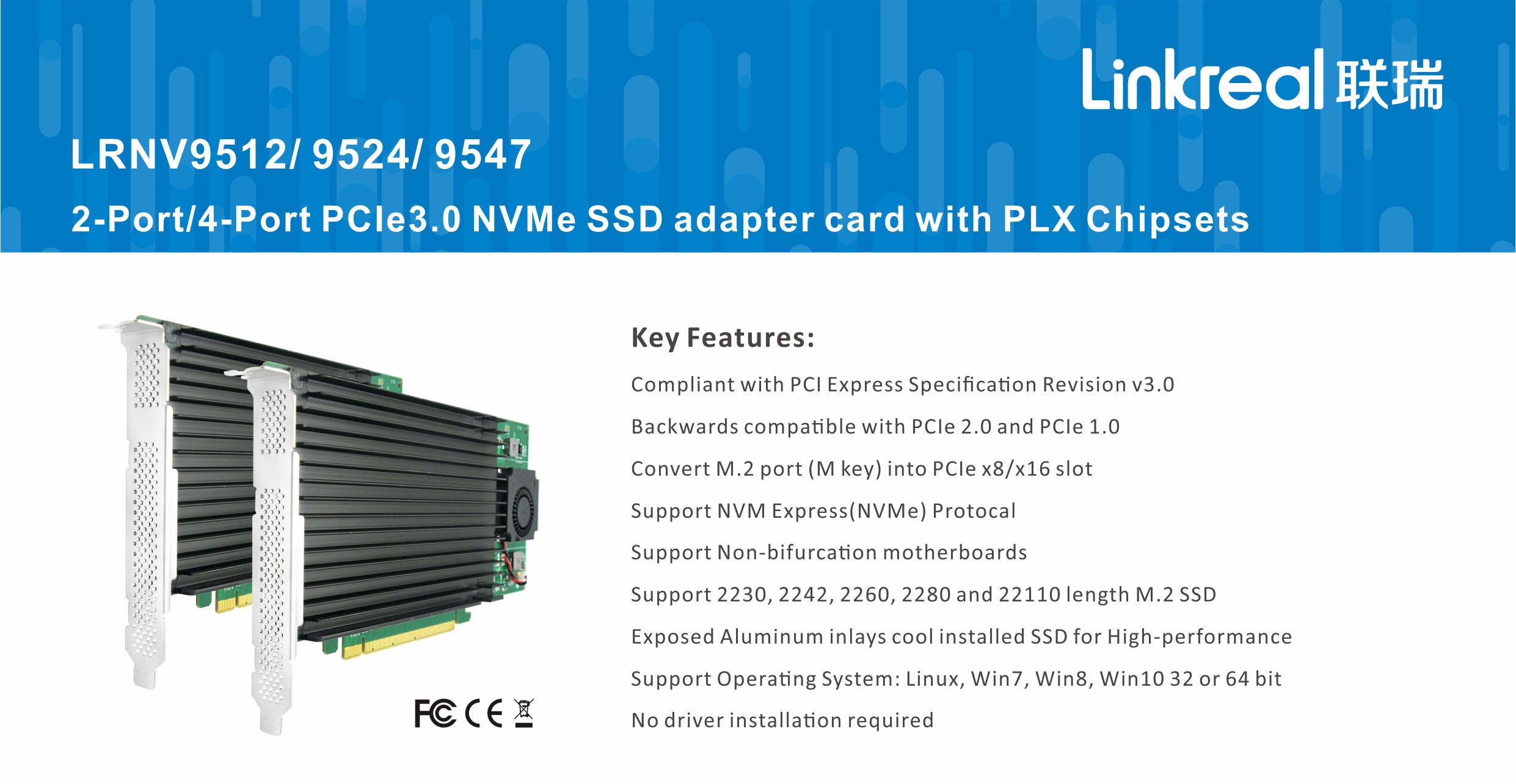 New Developed Products with SSD on Boards